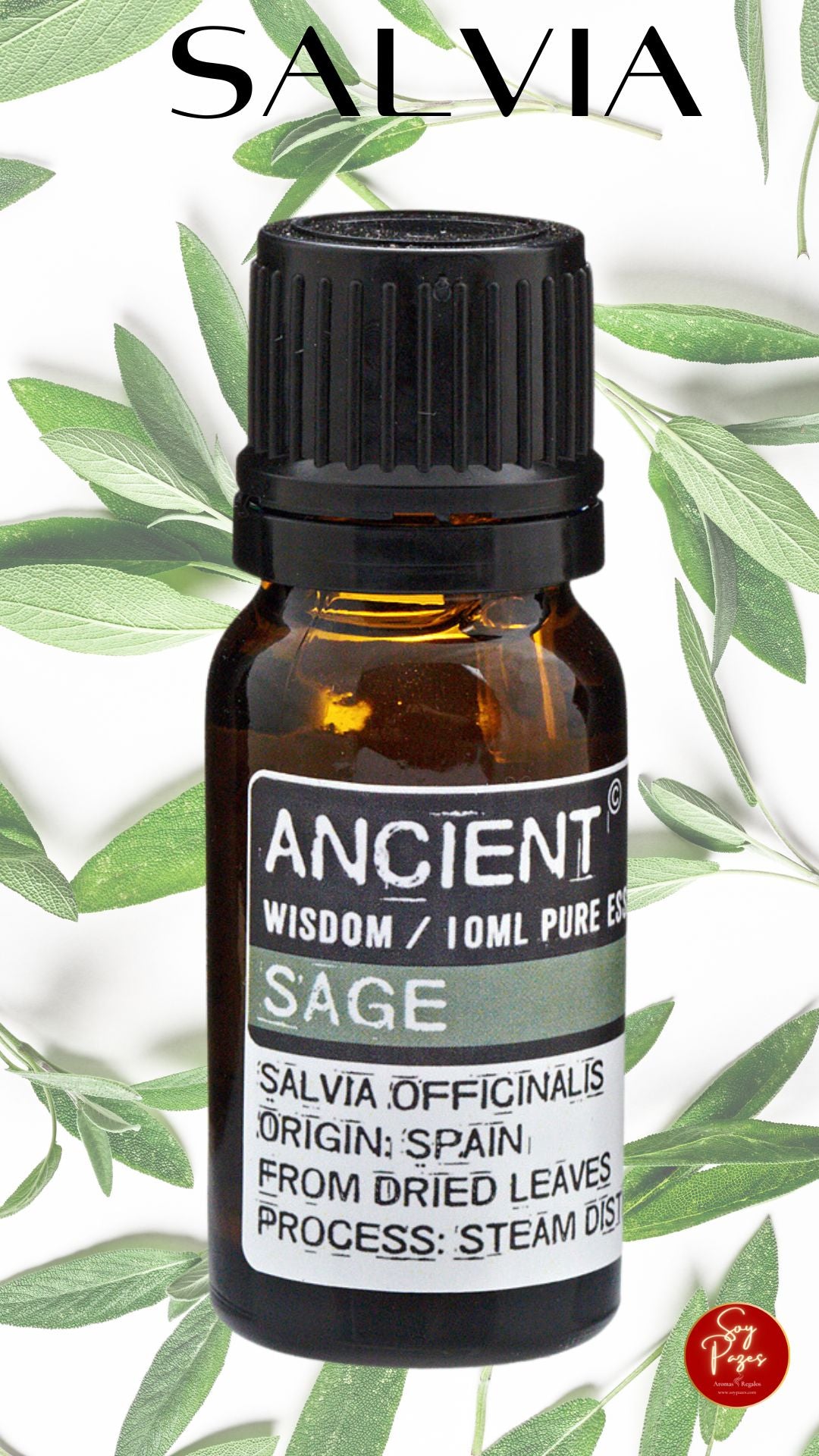 ACEITE ESENCIAL ORGÁNICO SALVIA SCLAREA 10ML