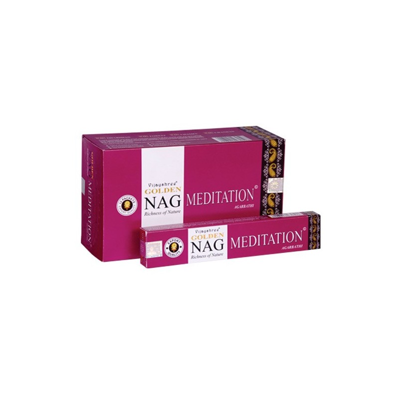 INCIENSO GOLDEN NAG -MEDITACIÓN 15G