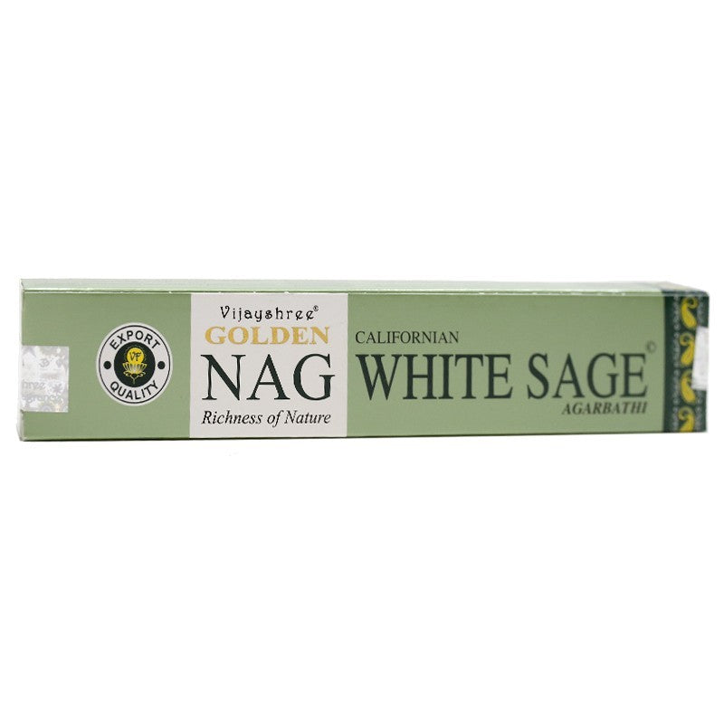 INCIENSO GOLDEN NAG -  SALVIA BLANCA 15G