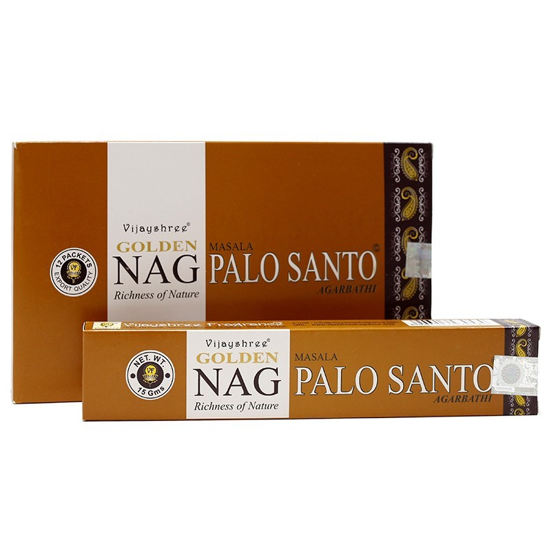 INCIENSO GOLDEN PALO SANTO VARILLAS 15 GR