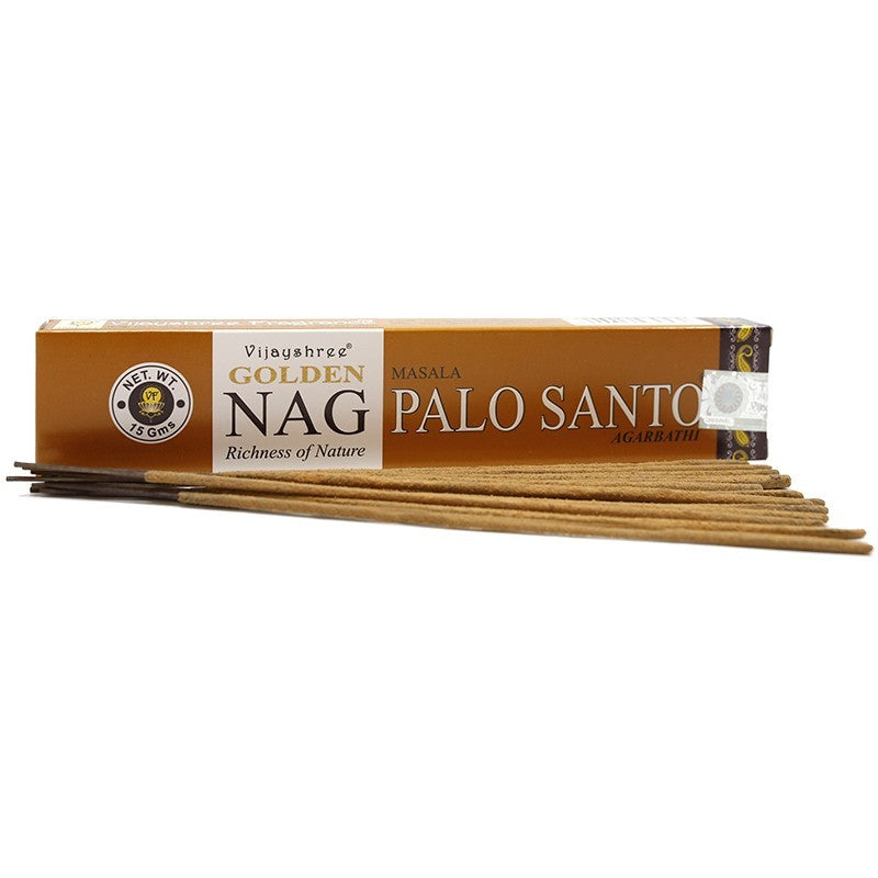 INCIENSO GOLDEN PALO SANTO VARILLAS 15 GR