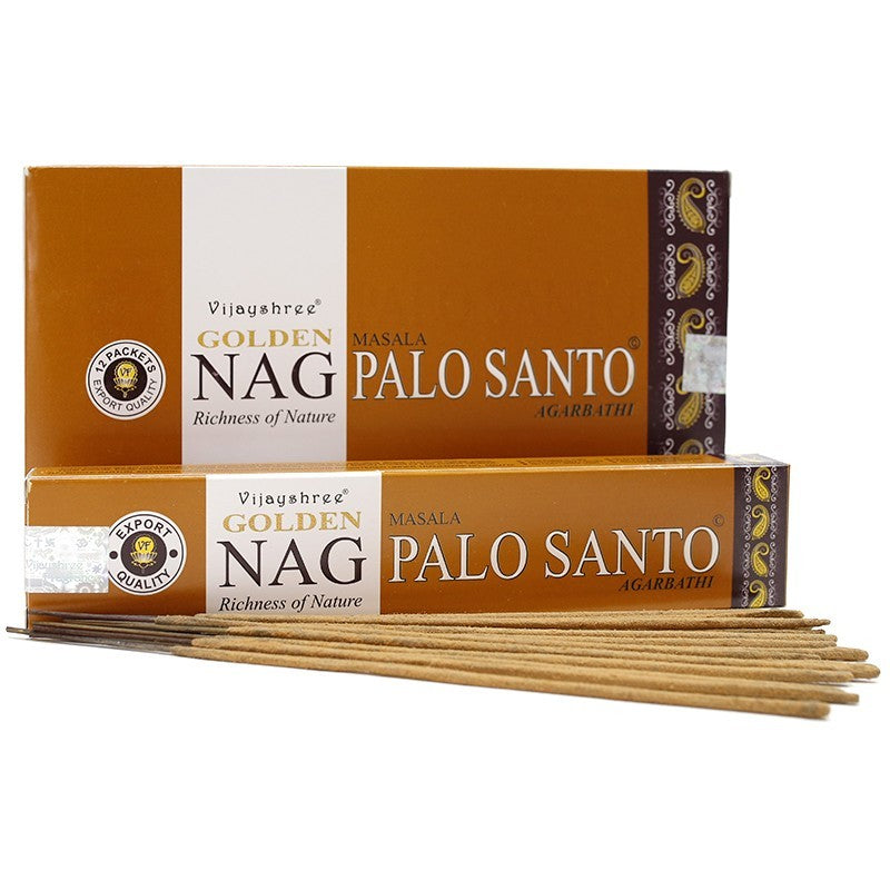 INCIENSO GOLDEN PALO SANTO VARILLAS 15 GR