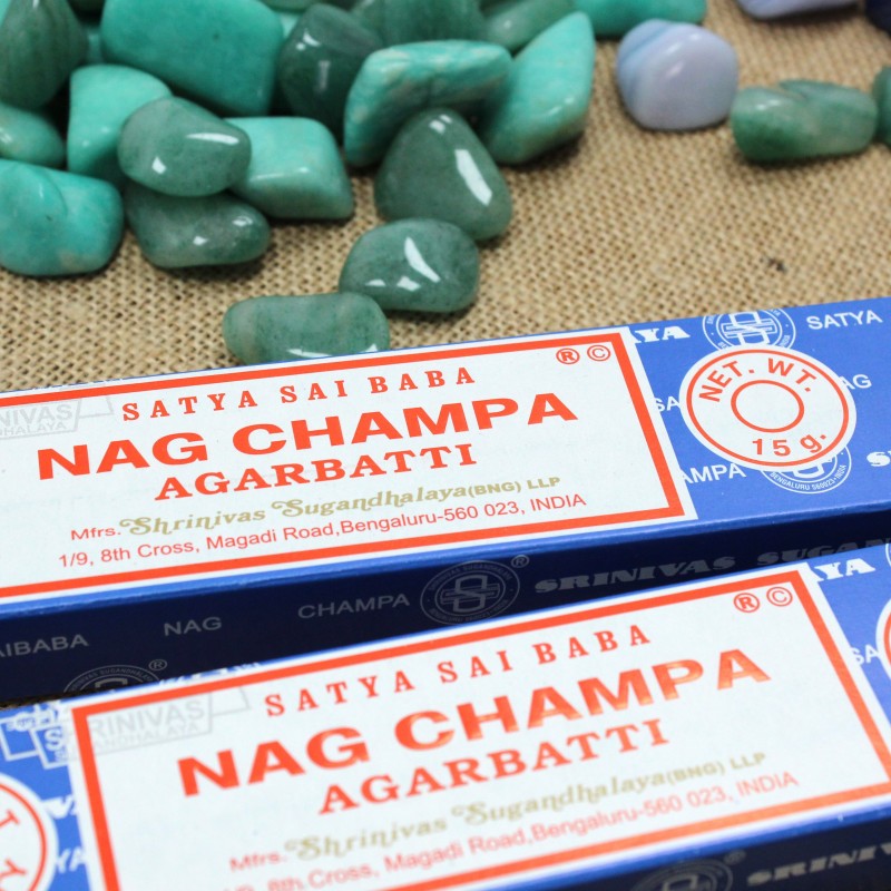 OFERTA NAG CHAMPA INCIENSO  POR MAYOR 20 OFF  PRECIO FINAL(0,86€)