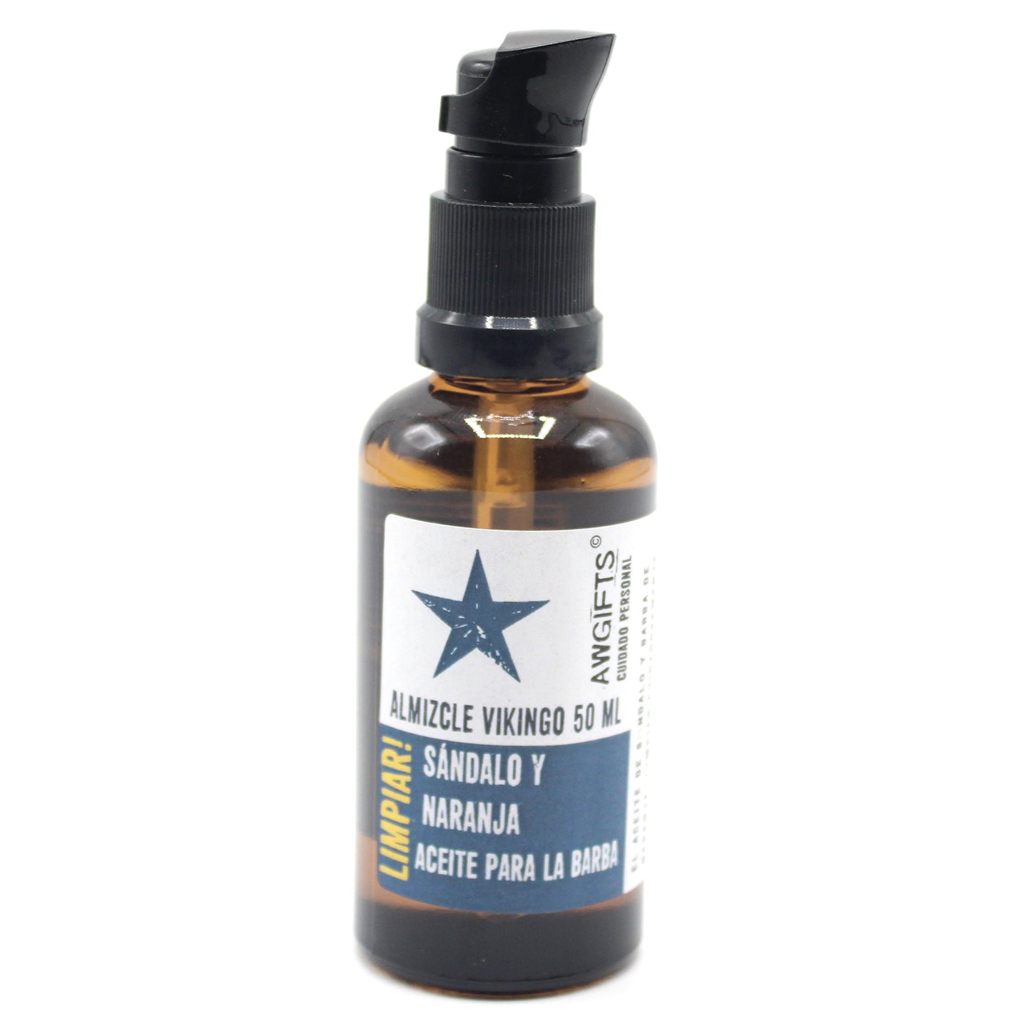 ACEITE PARA LA BARBA VIKING MUSK- LIMPIA