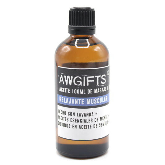 ACEITE PARA MASAJES RELAJANTE MUSCULAR EN 100ML