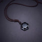 COLGANTE DE  OBSIDIANA NEGRA NATURAL
