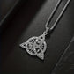 Colgante De Nudo de Bruja Vikinga - Collar Gótico De Acero Inoxidable