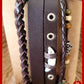 Pulseras de Hombre en set x 5 unidades - Metal Y Cuero