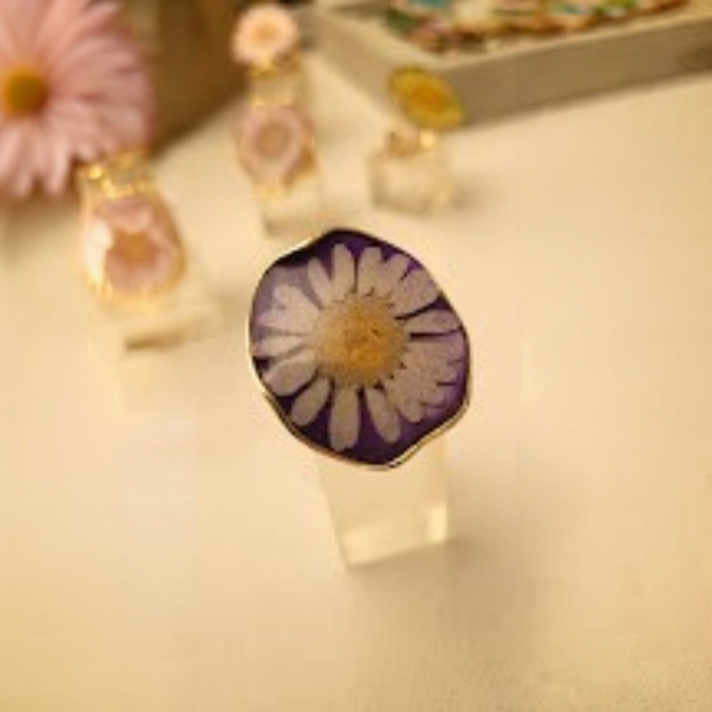 ANILLO DE DISEÑO FLORAL BY MELINA MARTIN