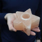 SOPORTE DE VELA DE SAL NATURAL ESTRELLA 1000gr