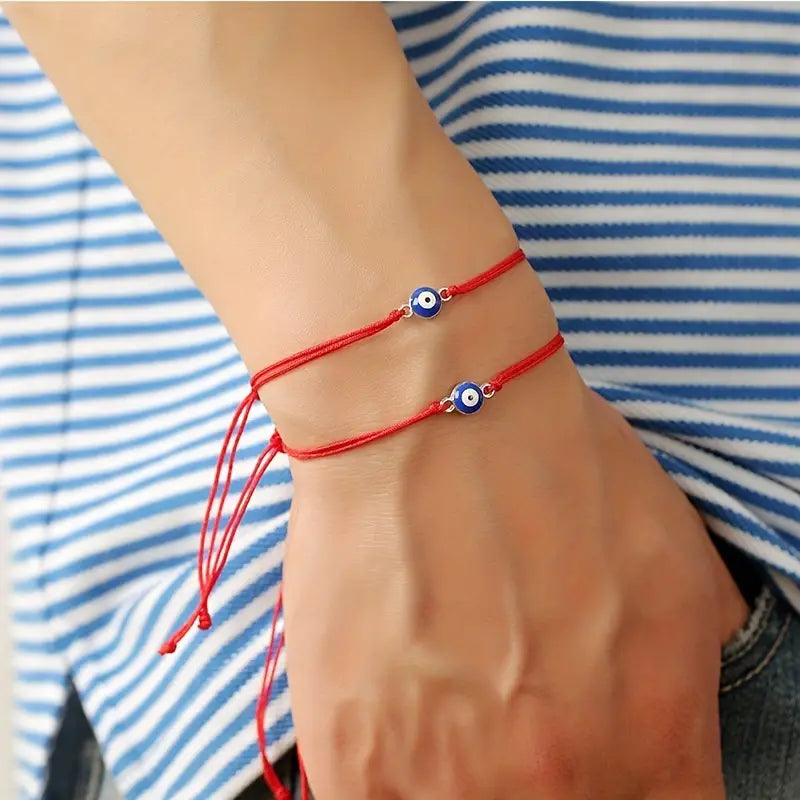 PULSERA ROJA CON OJO TURCO