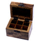 CAJA DE AROMATERAPIA MADERA PARA 6 UNIDADES