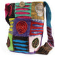 Bolsos Étnicos Estilo Hippie - Púrpura / espiral