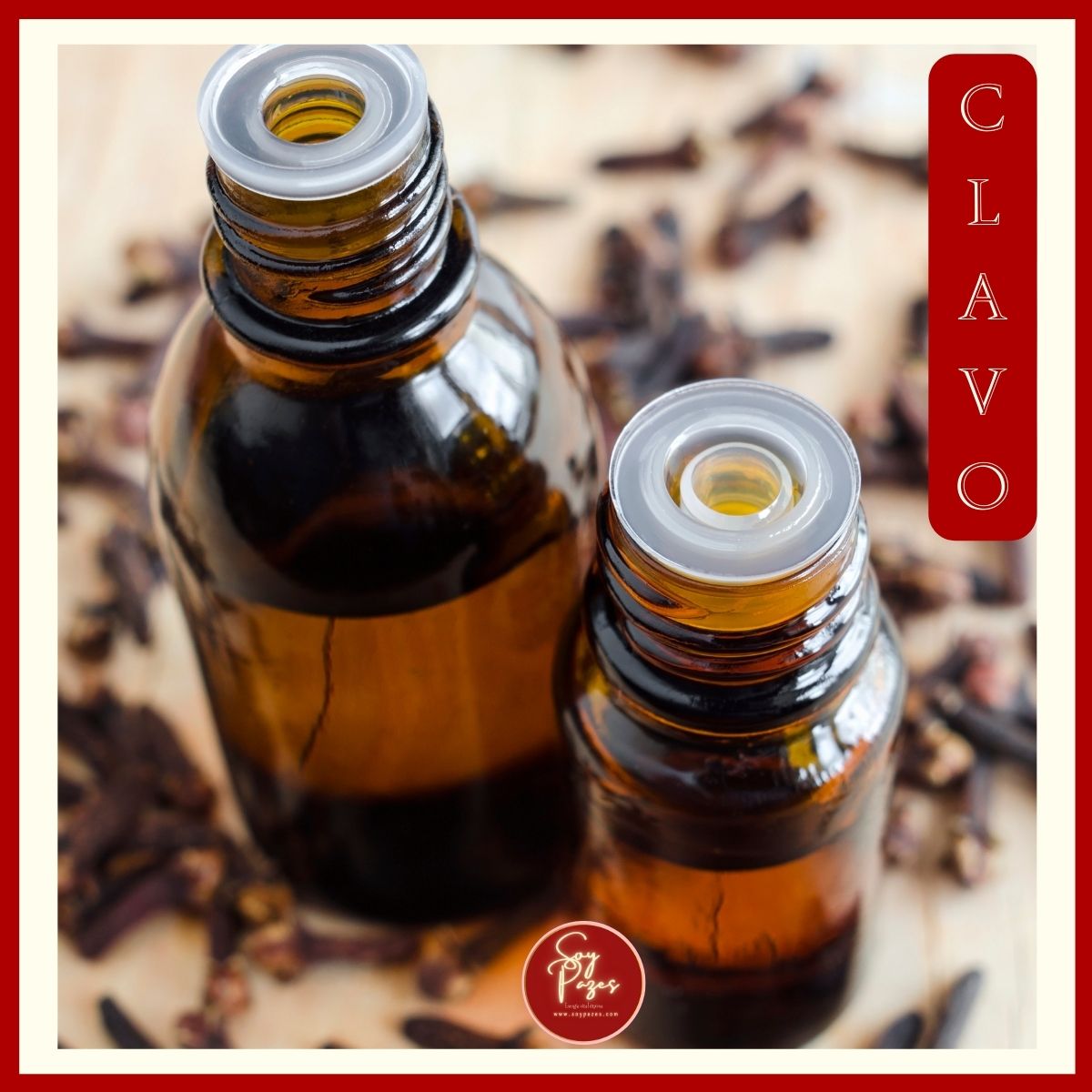 ACEITE ESENCIAL HOJA DE  CLAVO 50 ML