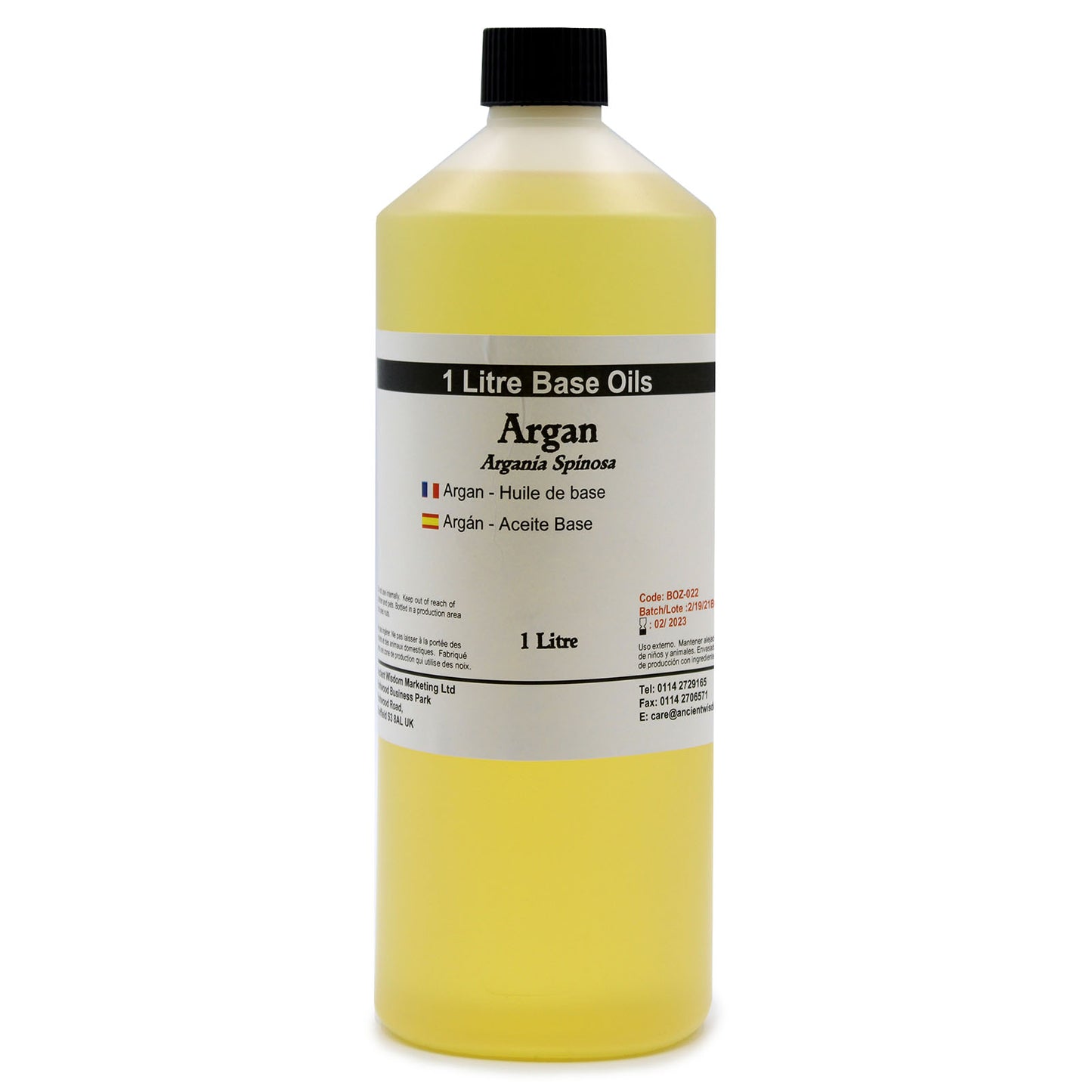 ACEITE BASE ARGÁN I LITRO