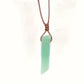 COLLAR DE PIEDRA NATURAL DE AVENTURINA VERDE