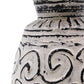 JARRÓN DE CERÁMICA DE BALI DISEÑO REMOLINO