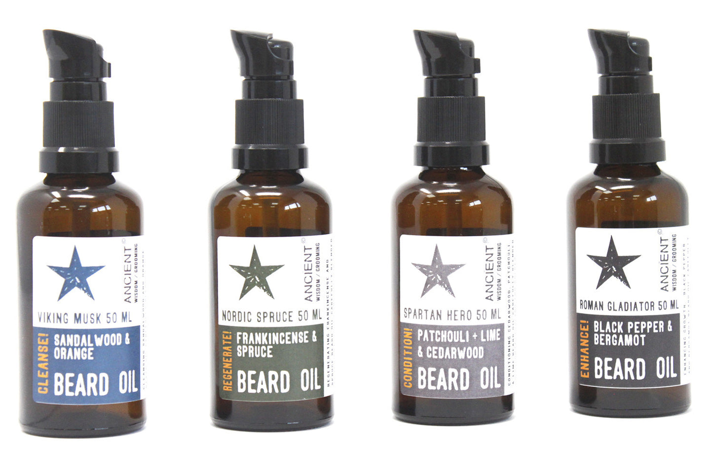 ACEITE PARA LA BARBA VIKING MUSK- LIMPIA