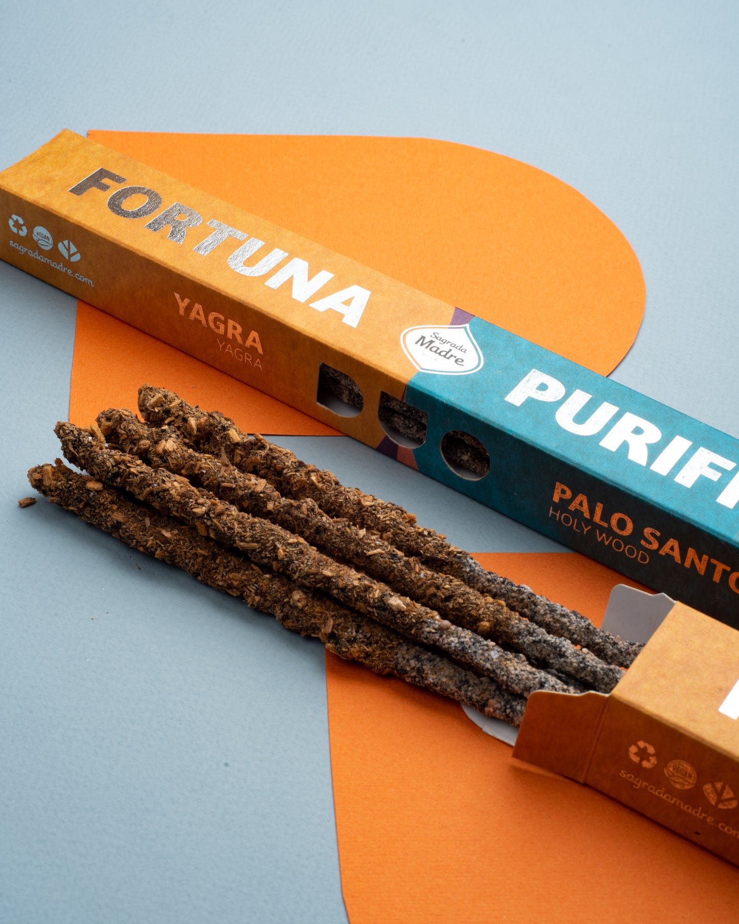 INCIENSO DUO FORTUNA Y PURIFICAR -YAGRA Y PALO SANTO