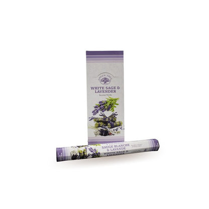 INCIENSOS GREEN TREE SALVIA BLANCA Y LAVANDA