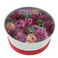 FLORES DE JABÓN  BENDICIONES - CAJA REDONDA ROSAS VINTAGE