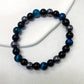 Pulsera de piedras naturales triple protección hematita-ojo de tigre azul-obsidian