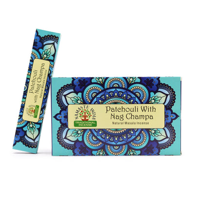 INCIENSO NAMASTE MANDALA MASALA-PACHULI & NAG CHAMPA