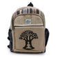 Mochila Pequeña de Cáñamo - Diseño Árbol de Bohdi