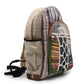 MOCHILA GRANDE DE CÁÑAMO ESTILO CUERDAS