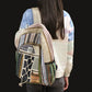 MOCHILA GRANDE DE CÁÑAMO ESTILO CUERDAS