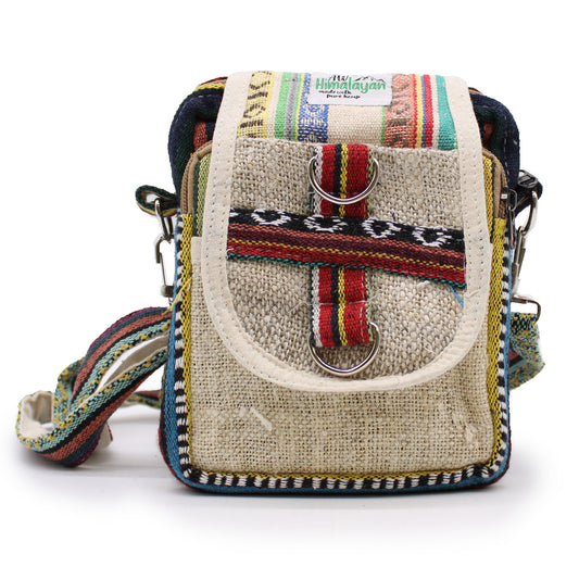 Bolsa de Viaje Body-Cross Natural Hemp & Jhari