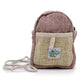 Bolsa de cáñamo móvil con cuerda - Color aleatorio