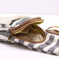 BOLSO BANDOLERA ALGODÓN NATURAL  BLANCO Y NEGRO