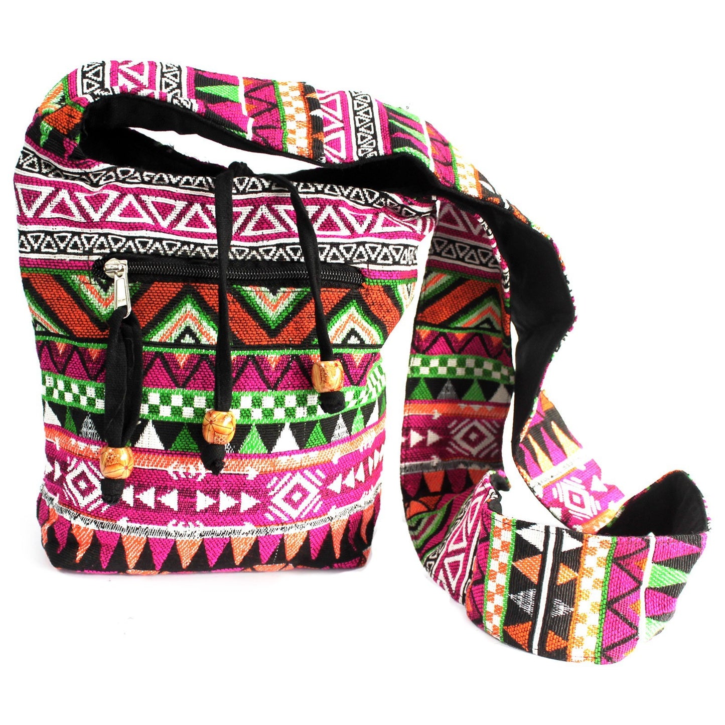 TEJIDO JACQUARD- MOCHILA ROSADA