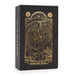 Juego de cartas del tarot con lámina de oro y libro · Caja regalo