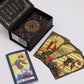 Tarot con Lámina de Oro - Que comience la magia - Caja de regalo