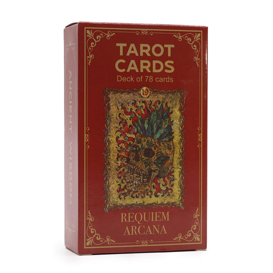 Cartas del Tarot con Libro guía - Arcanos del Réquiem