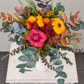 Elena | Centro floral de flores preservadas y seca