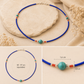 Collar Nepalés de Gemas Extra Finas - Ónix Azul y Árbol de la Vida
