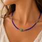 Collar Nepalés de Gemas Extra Finas - Ónix Azul y Árbol de la Vida
