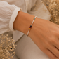 Pulsera Nepalés de Gemas Extra Finas - Perla y Cuentas Cortadas