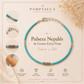 Pulsera Nepalí de Gemas Extra Finas – Turquesa y Gota