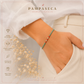 Pulsera Nepalés de Gemas Extra Finas - Turquesa y Piedra