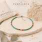 Pulsera Nepalés de Gemas Extra Finas - Turquesa y Piedra