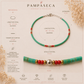 Pulsera Nepalés de Gemas Extra Finas - Turquesa y Piedra