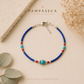 Pulsera Nepalesa de Gemas Extra Finas – Ónix Azul