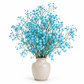 Gypsófila azul claro preservada (paniculata)