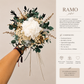 Ramo de novia preservado -Bianca