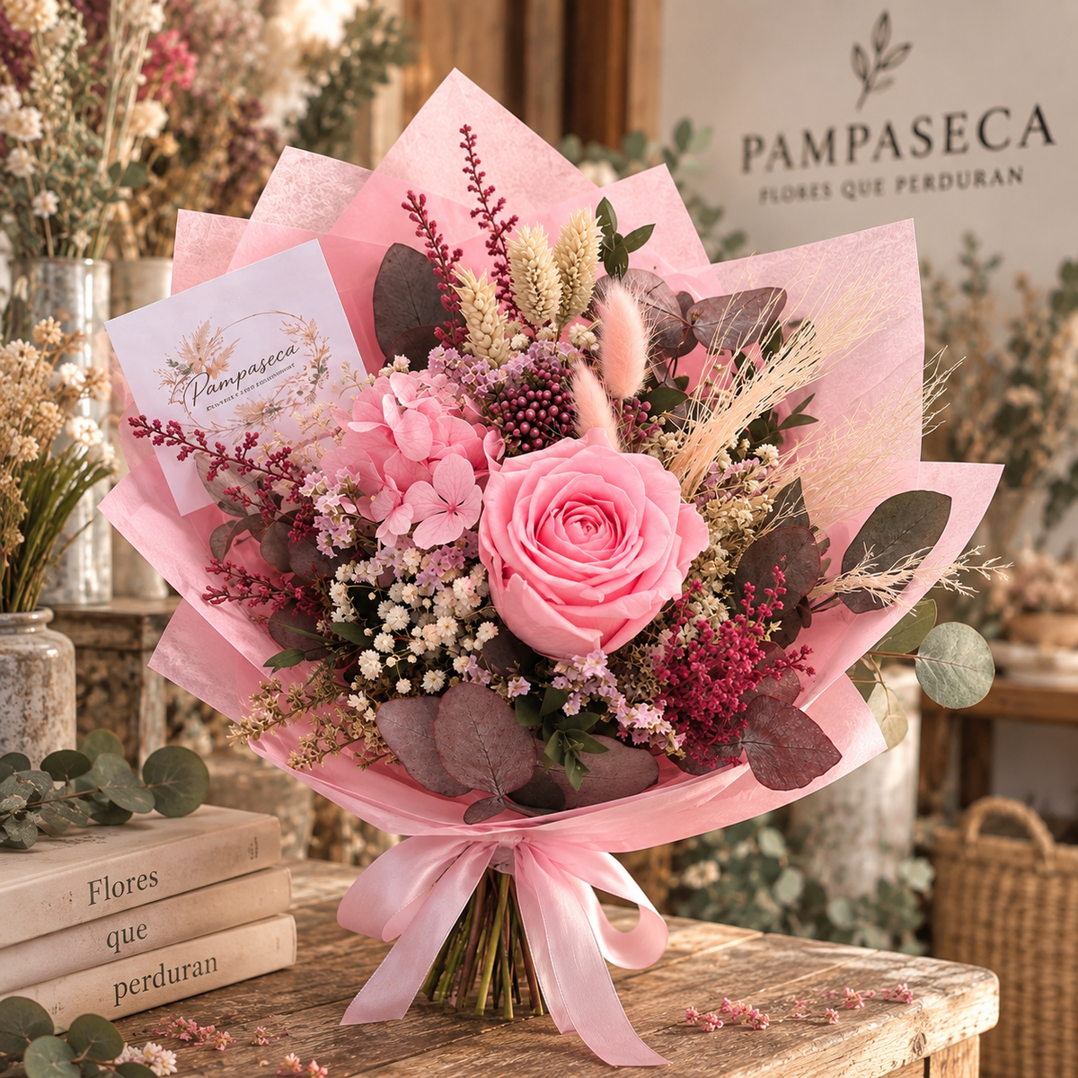 Ramo preservado · Rosa Bohemia