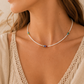 Collar Nepalés de Gemas Extra Finas - Perla y Cuentas Cortadas